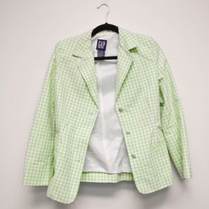 GAP Checked Blazer